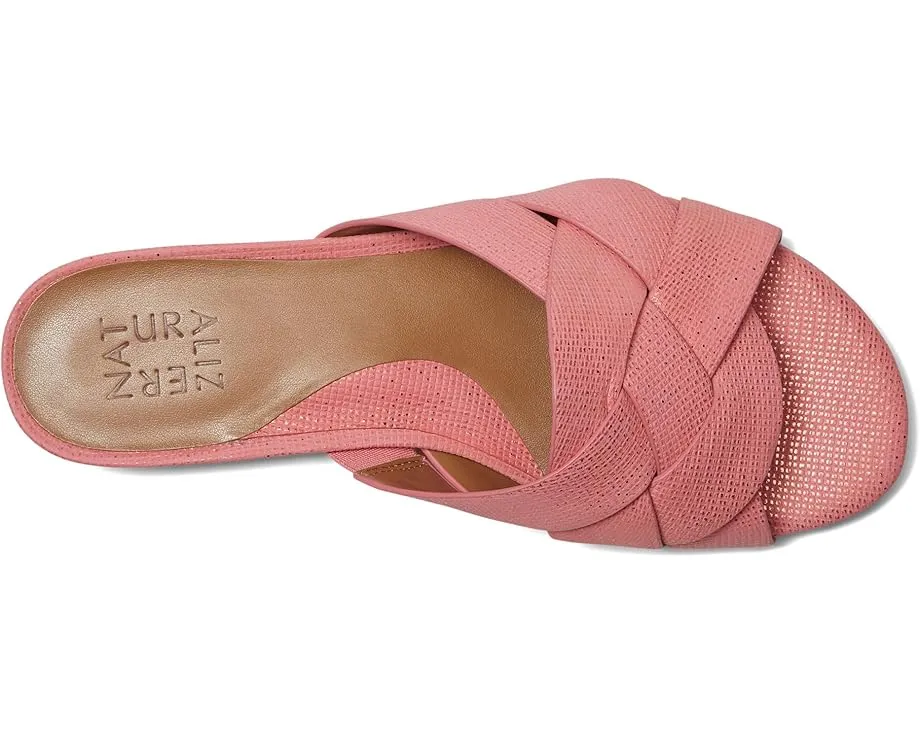 Слипоны Morena2 с плетением и каблуком Naturalizer