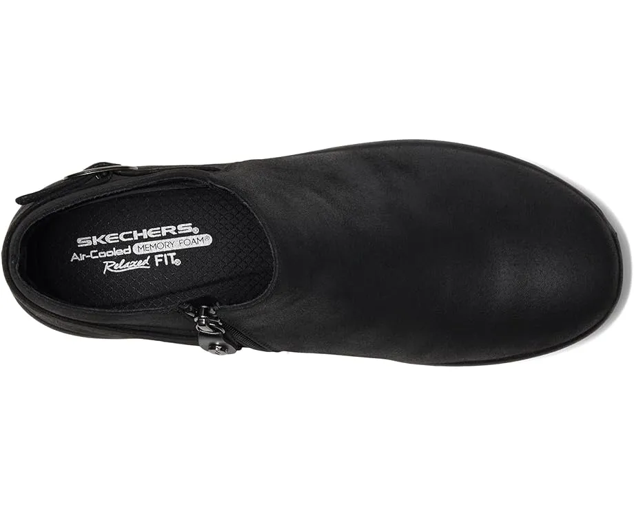 Ботильоны Skechers Lovely Vibe Moonlight с искусственной кожей и стелькой из пены с эффектом памяти