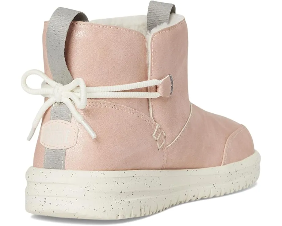 Hey Dude Kids Camden Bow Boots Cozy детские сапожки с бантом и искусственным мехом