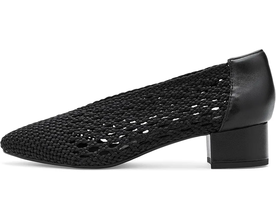 Туфли-лодочки Gretchen на квадратном каблуке с плетеным верхом от David Tate