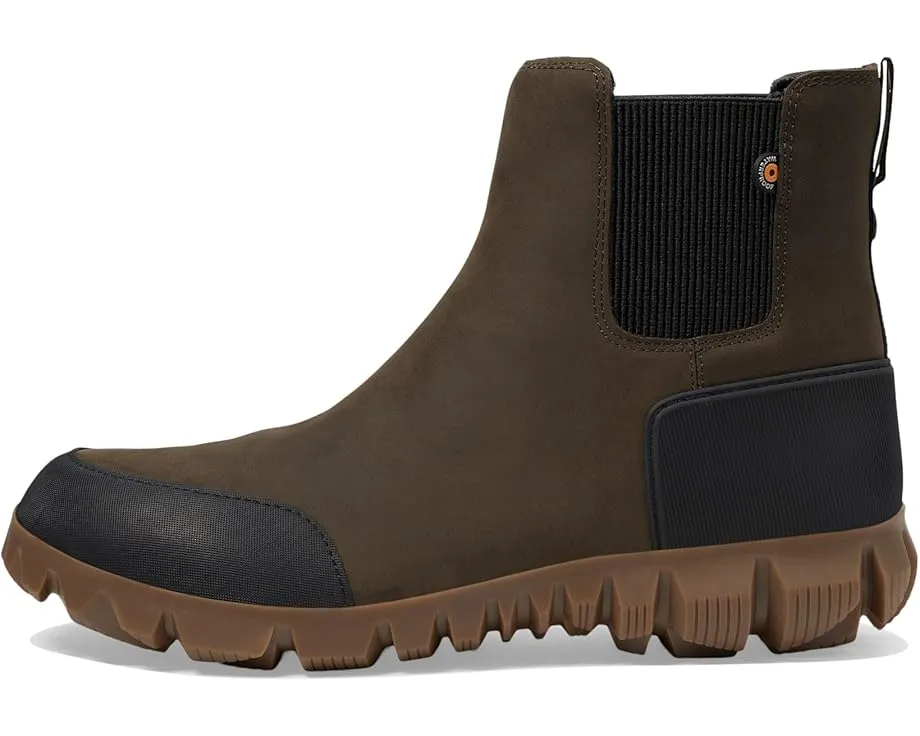 Водонепроницаемые ботинки Bogs Arcata Urban Leather Chelsea с противоскользящей подошвой