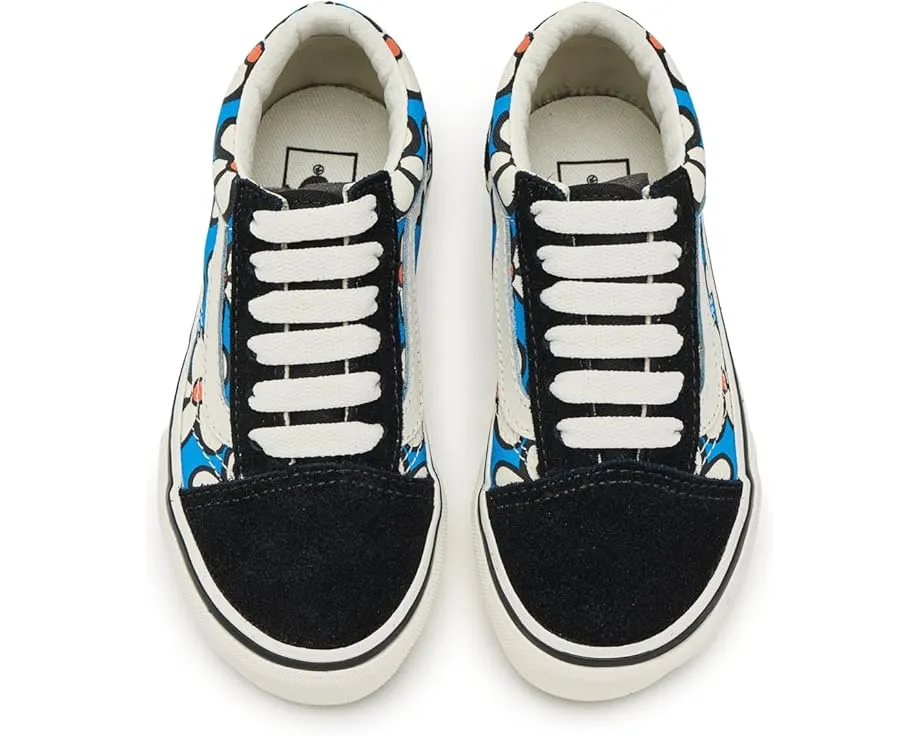 Кроссовки Vans Old Skool для детей из замши и канваса