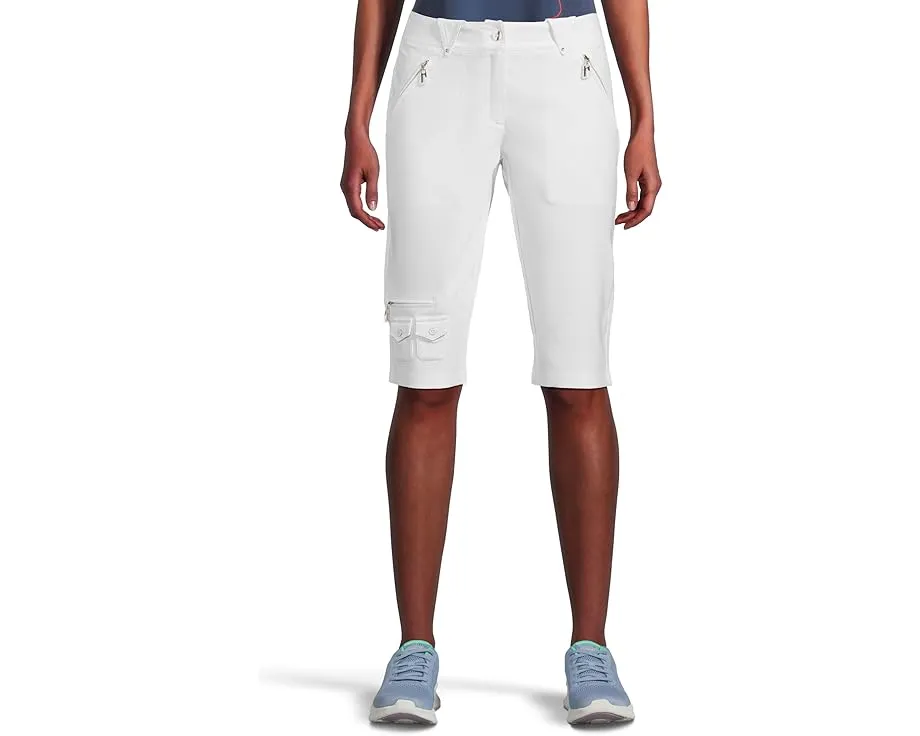 Юбка-шорты Ecco Print длиной 18 дюймов Jamie Sadock для гольфа с поясом