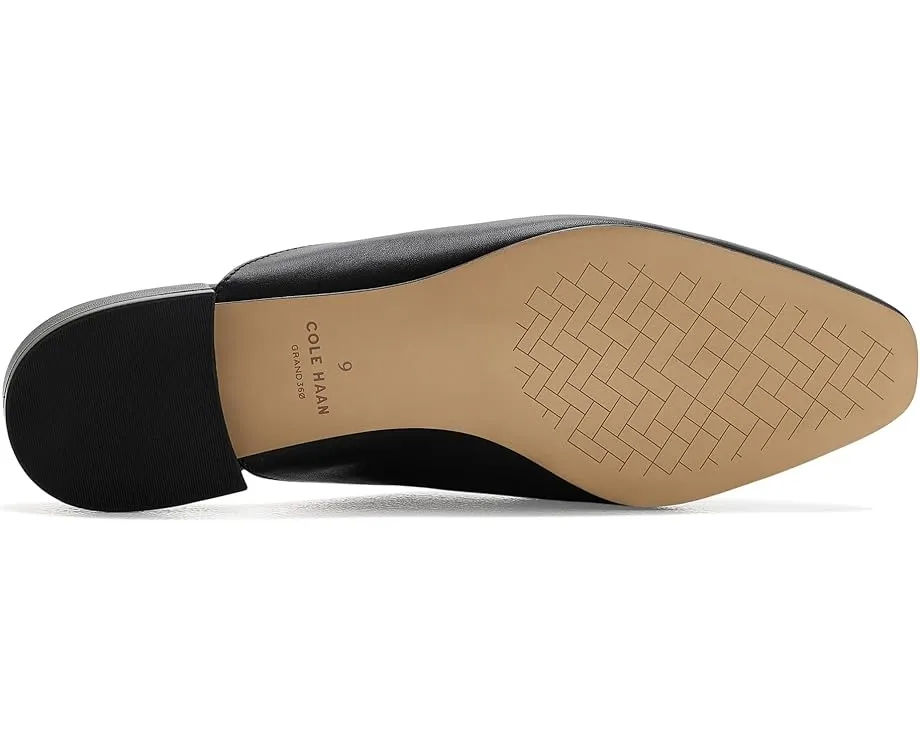 Cole Haan мюли Pasha Bow Mule из кожи с бантом