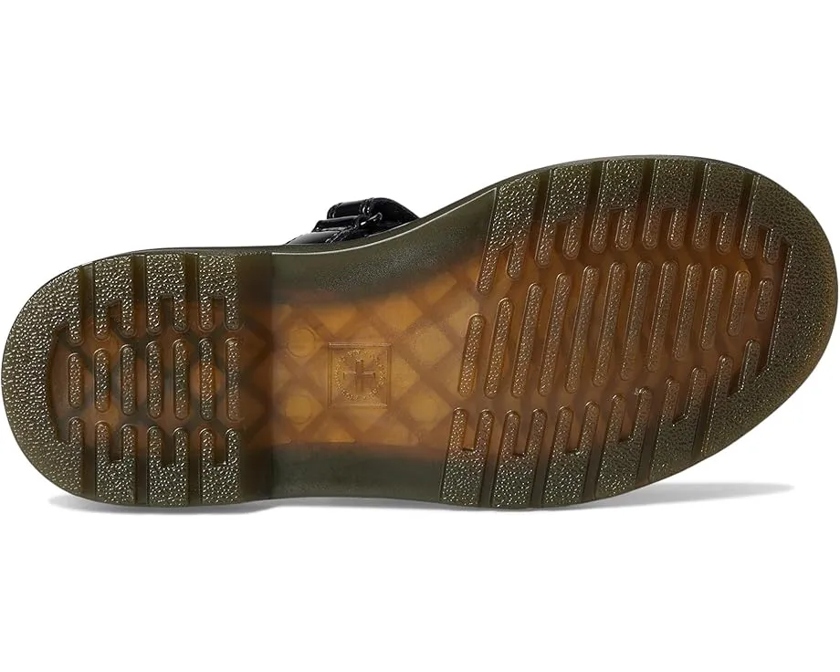 Детские балетки Maccy от Dr. Martens с ремешком на липучке