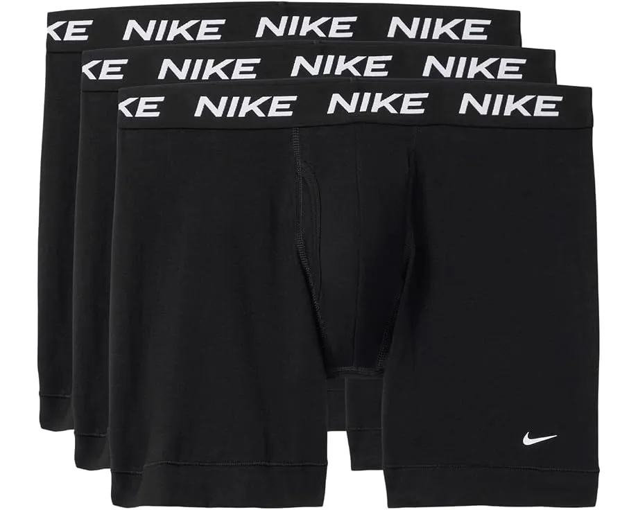 Трусы-боксеры Nike All Day Cotton Stretch с гульфиком 3 шт