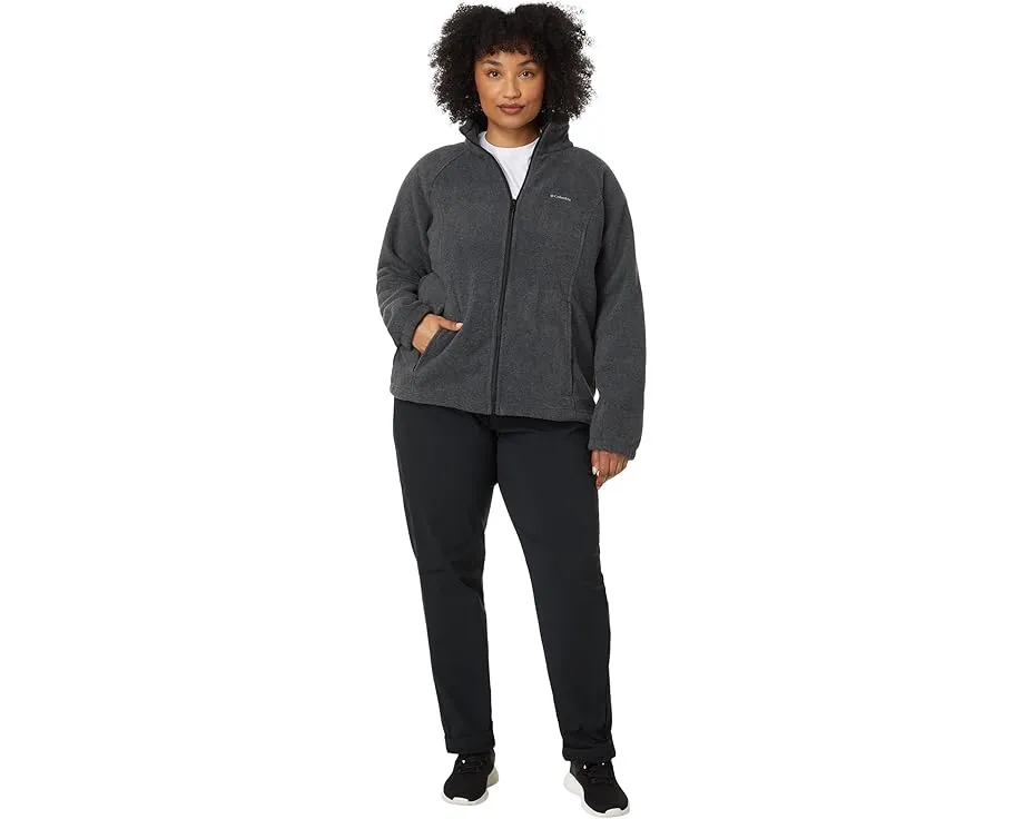 Толстовка Columbia Plus Size Benton Springs с молнией и карманами