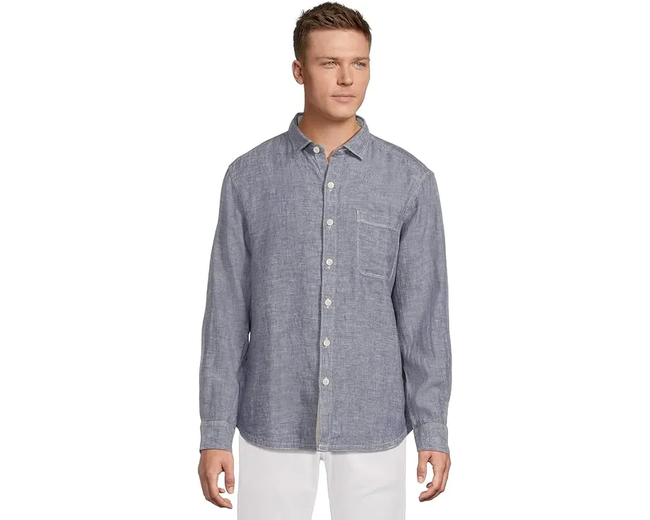 Льняная рубашка Tommy Bahama Long Sleeve Paradise Breezer