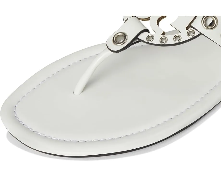 Босоножки Tory Burch Miller Eyelet с металлическими люверсами и логотипом