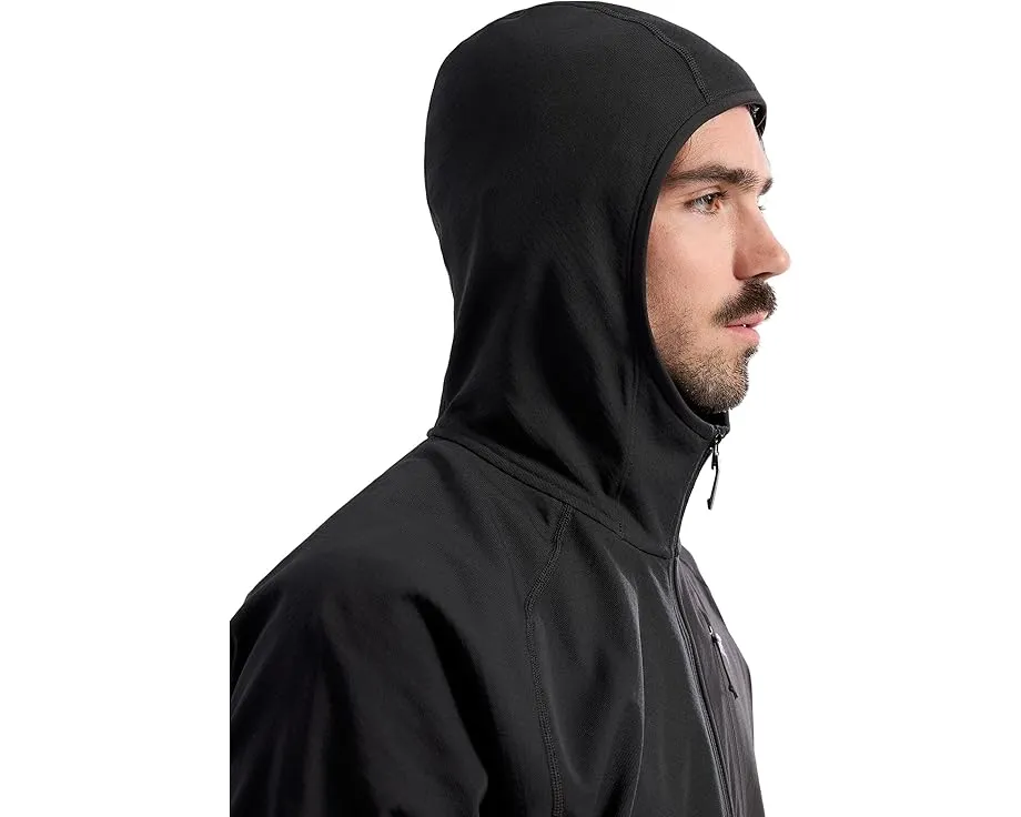 Arc'teryx Delta Hoody флисовая куртка с капюшоном и карманами на молнии