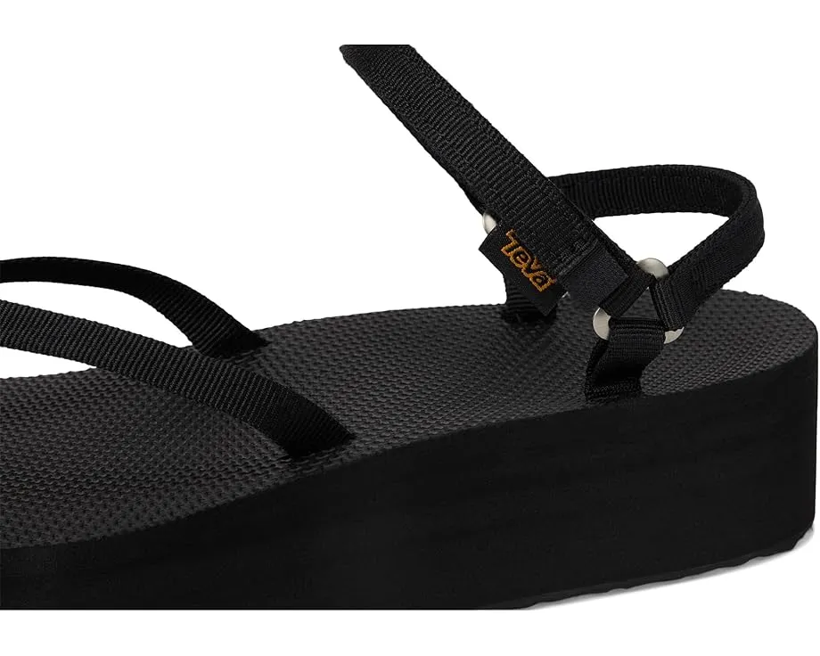 Сандалии Flatform Sandal Slim от Teva на платформе с ремешками и липучкой
