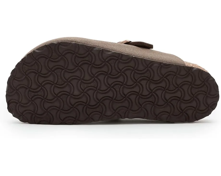 Детские сабо Birkenstock Boston из искусственной кожи с контурной стелькой