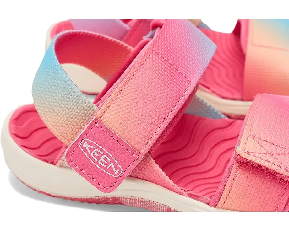 Детские сандалии KEEN Elle Backstrap с застежкой на липучке из переработанного полиэстера