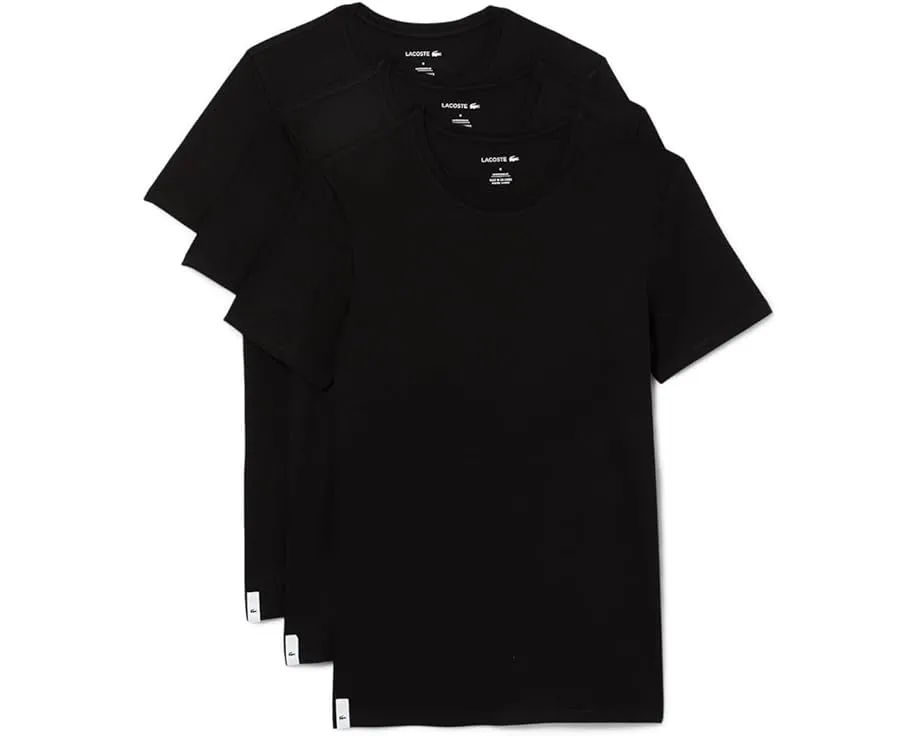 Lacoste Футболка с круглым вырезом 3 шт из чистого хлопка