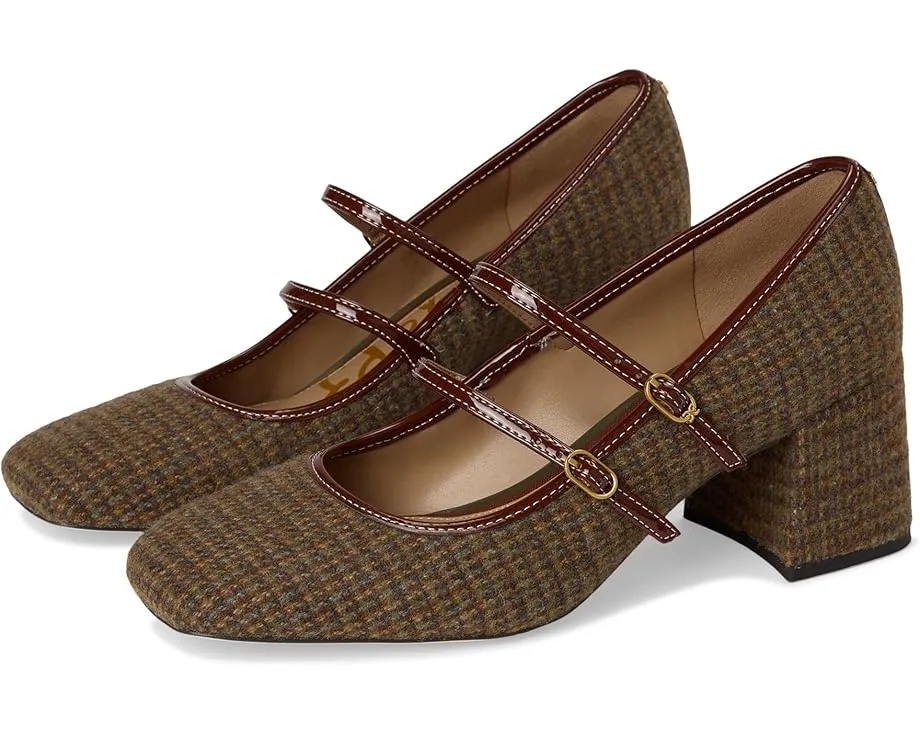 Босоножки Sam Edelman Sarah 2 с леопардовым принтом и квадратным носком