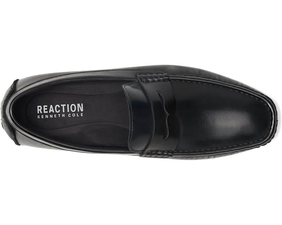 Мокасины Kenneth Cole Sergio с ремешком penny и декоративной строчкой