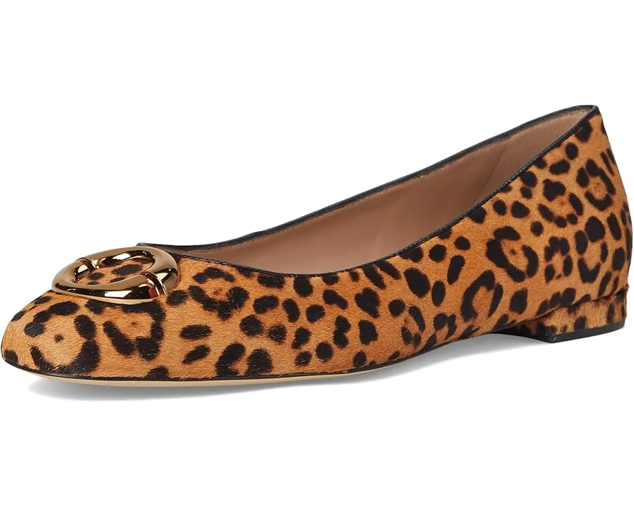 Cole Haan Балетки Skylar с квадратным носком и кожаным верхом