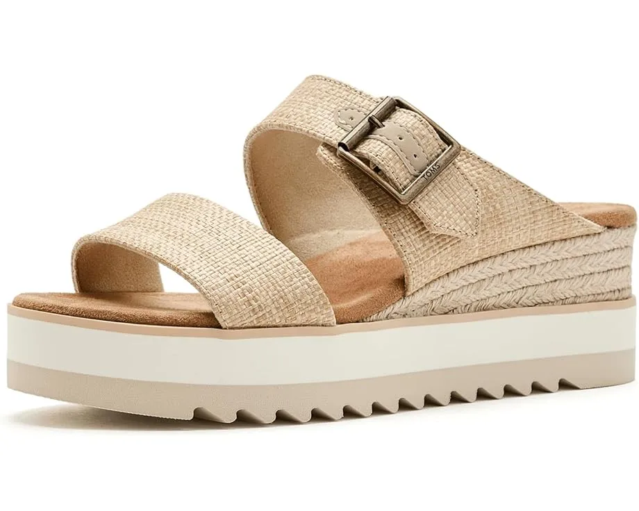 Босоножки-мюли TOMS Diana Mule Buckle на платформе с пряжкой