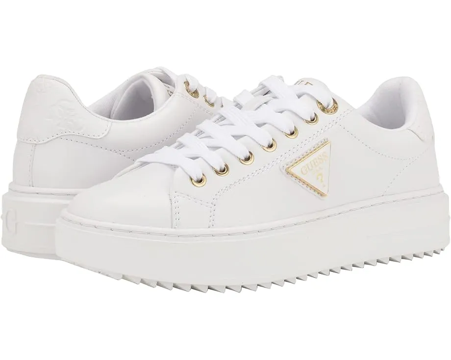 GUESS кроссовки Denesa спортивные с искусственной кожей и логотипом на языке