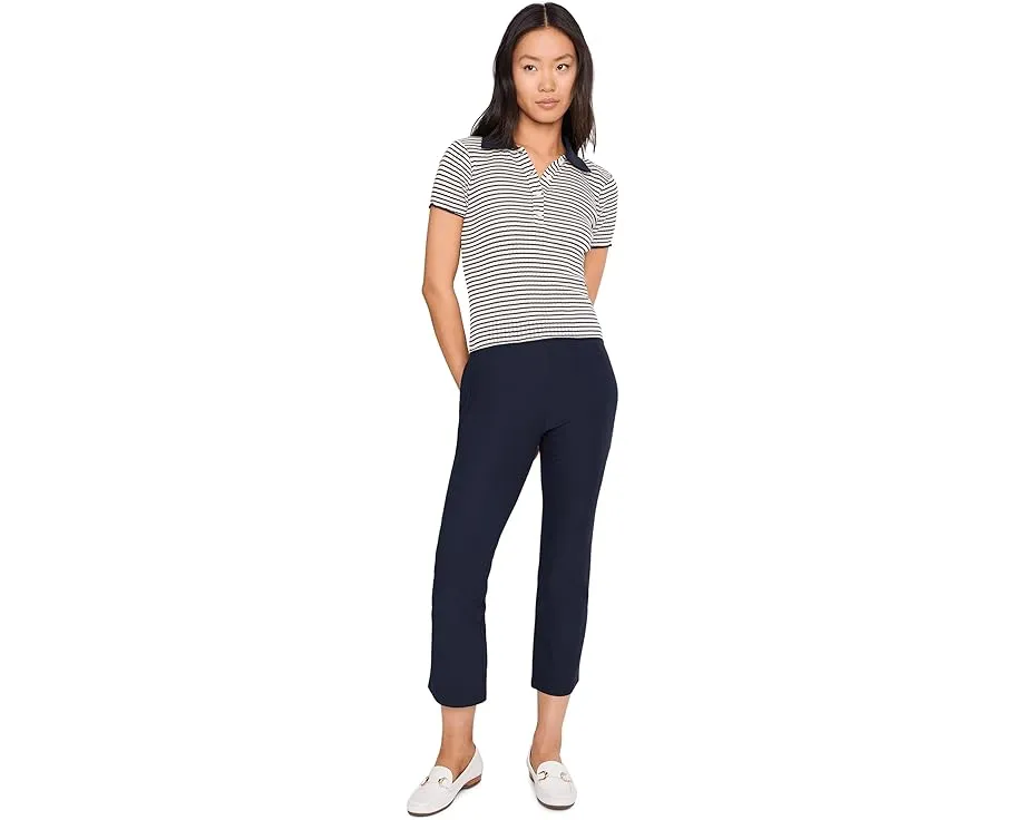 Брюки Eileen Fisher Petite из крепа с растяжкой и укороченным прямым кроем