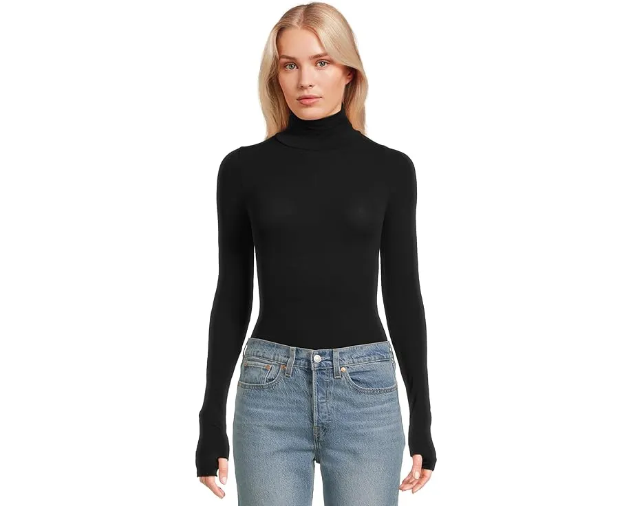 Боди Commando Ballet Body с водолазкой и длинными рукавами