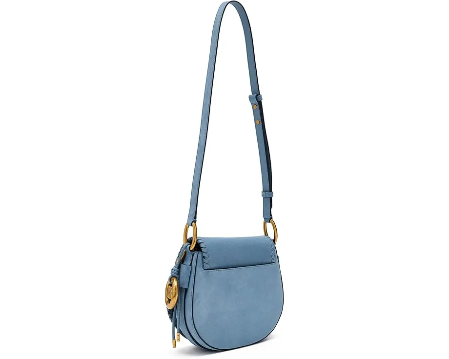 Сумка кроссбоди Josie Medium Saddle Flap с клапаном и регулируемым ремнем от MICHAEL Michael Kors