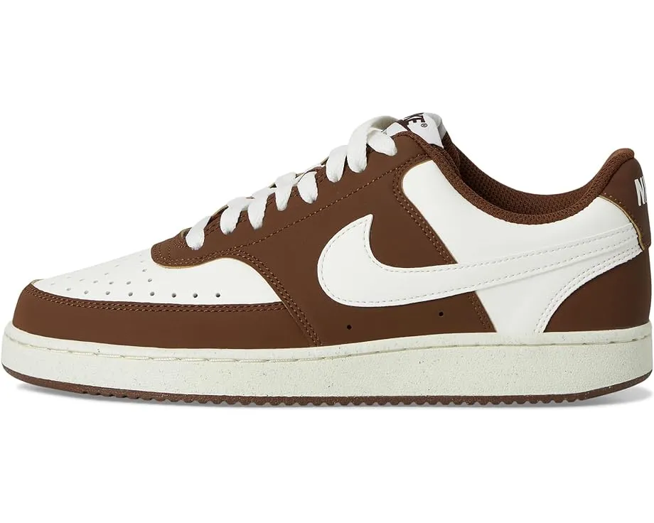 Кроссовки Nike Court Vision Low из искусственной кожи с перфорацией