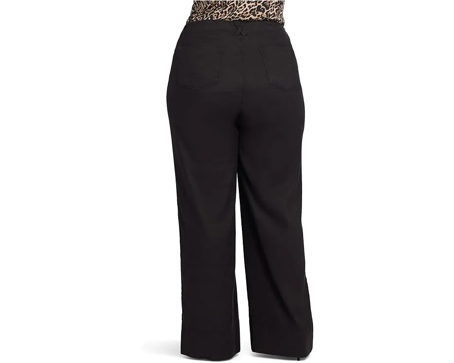 Брюки прямого кроя с пятью карманами Plus Size от NYDJ