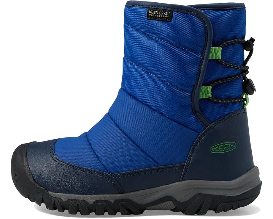 Водонепроницаемые зимние ботинки KEEN Puffrider для детей с системой шнуровки-банджи