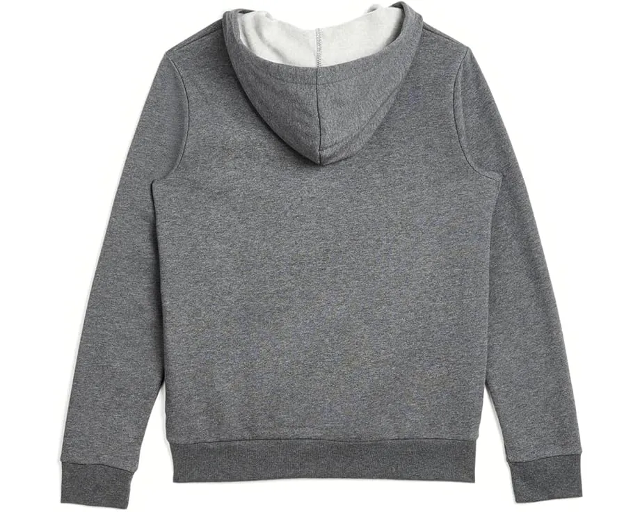 Худи Adidas Mesh 3-Bar Heather с капюшоном для детей