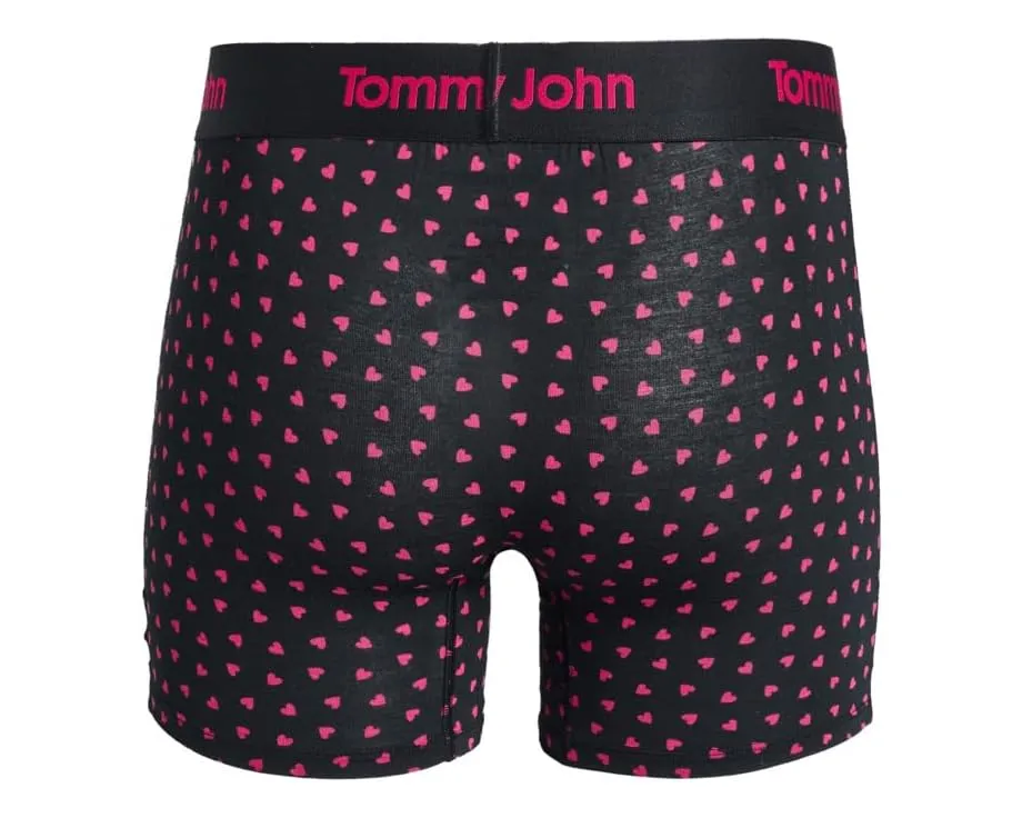 Боксеры Tommy John Second Skin Modal 4 дюйма (10.16 см) с рисунком и ластовицей