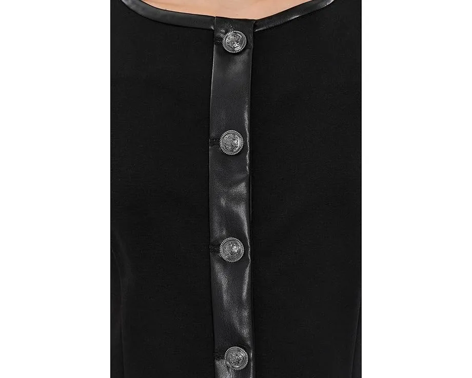 Жилет Liverpool Los Angeles с лодочкой и отделкой из искусственной кожи