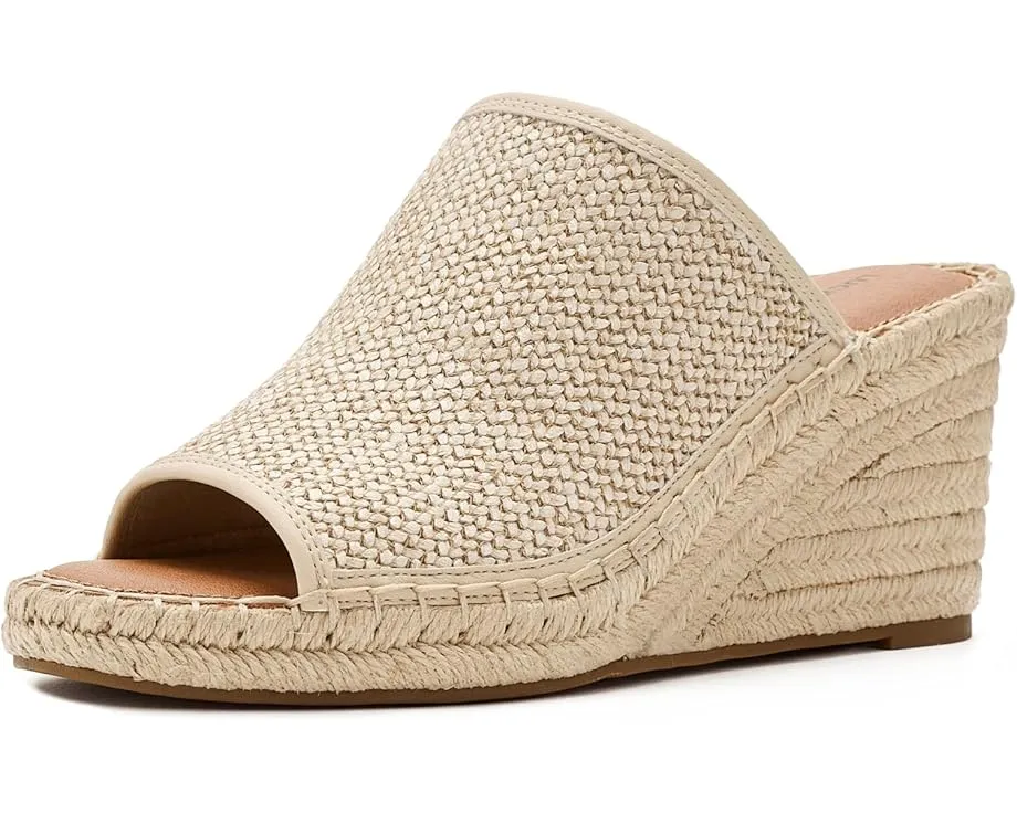 Сандалии Lucky Brand Cabriah на танкетке из джута с плетеным верхом