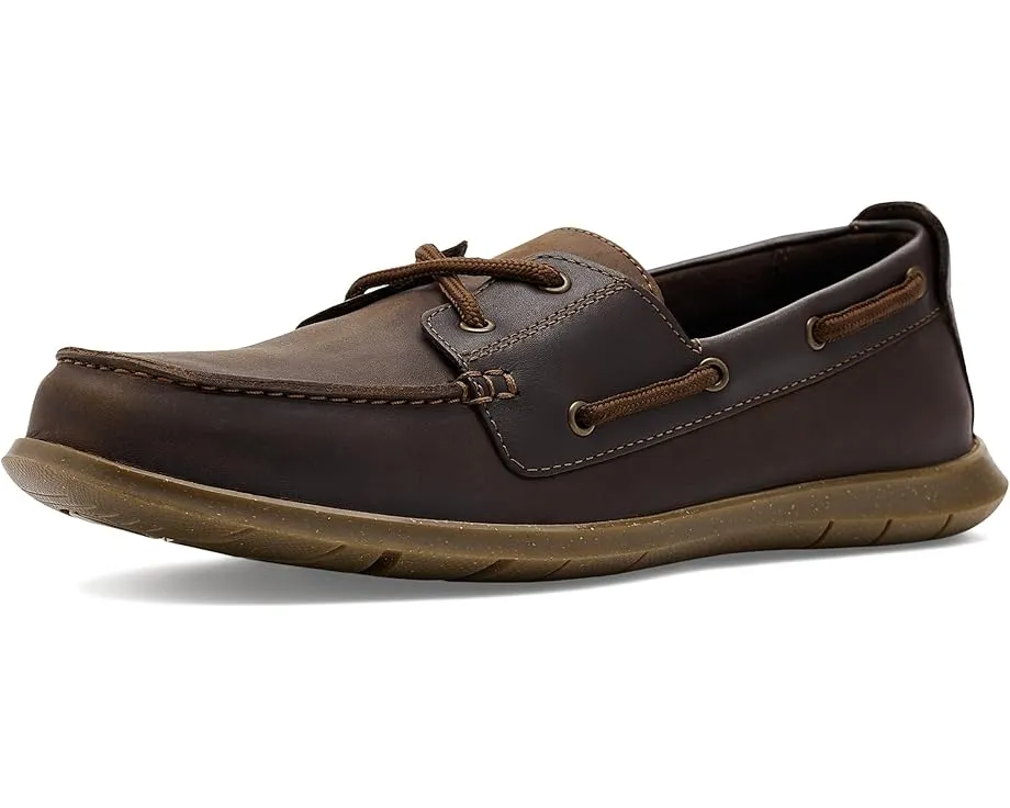 Туфли Clarks Flexway 2 Eye из нубука с гибкой резиновой подошвой