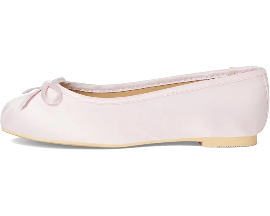 Детские атласные балетки Janie and Jack с бантом и квадратным мысом