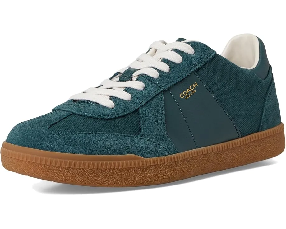 Кроссовки COACH Ellis из кожи и замши с надписью бренда