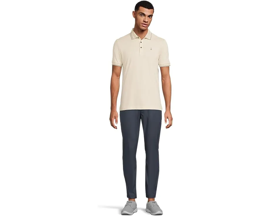 Футболка-поло Happier Hour от TravisMathew из хлопка с контрастными деталями