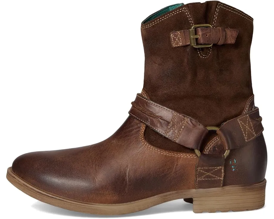 Ботинки ROAN Flair с состаренной кожей и молнией сбоку