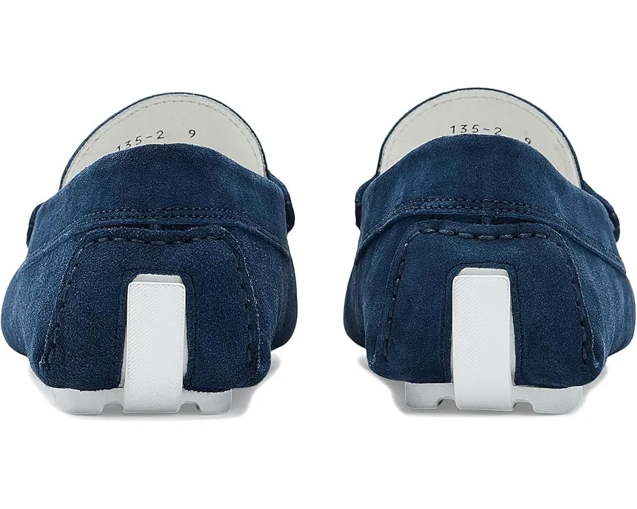 Замшевые лоферы To Boot New York Carmel Penny Driver с кожаной подкладкой