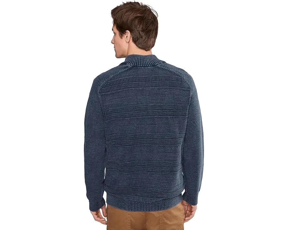 Свитер Tommy Bahama Saltwater Textured Half Zip с воротником стойкой