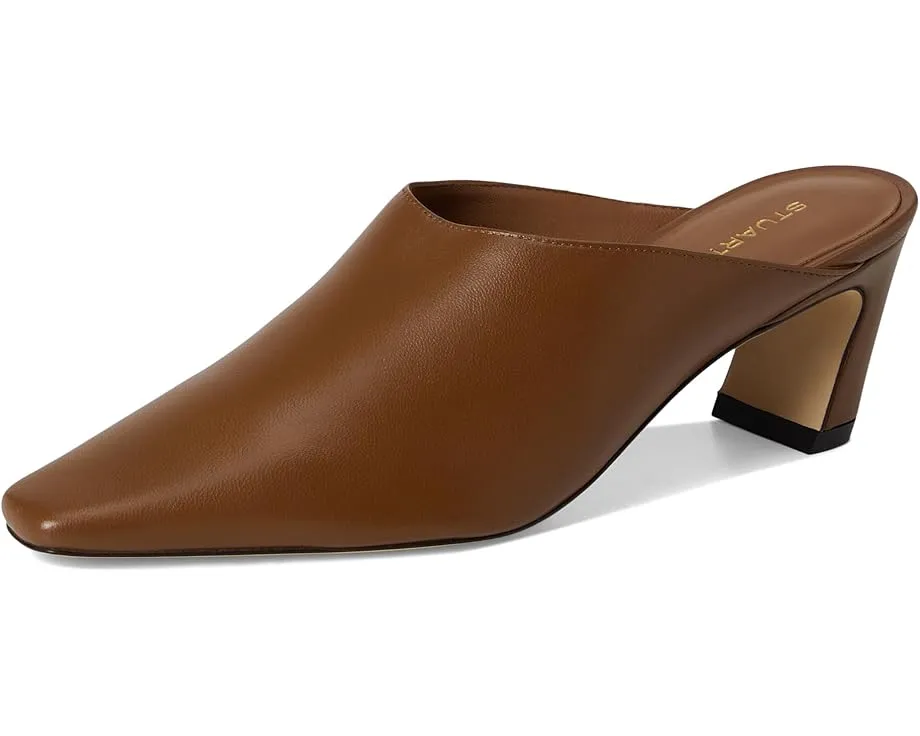 Туфли Stassi Mule 50 Stuart Weitzman с острым носком и скульптурным каблуком