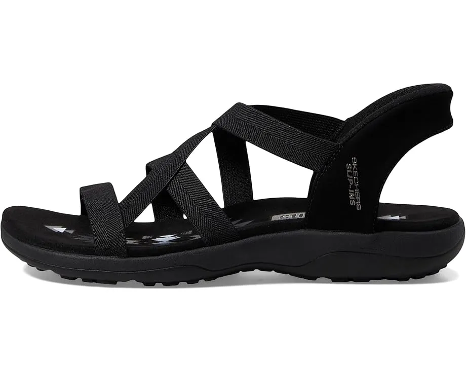 Skechers Reggae Slim обувь без шнуровки с технологией Hands Free Slip-Ins
