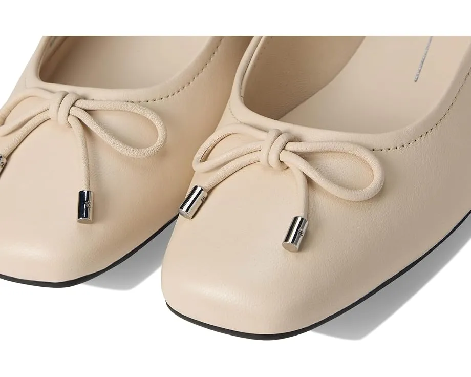 Балетки Margot Bow Ballerina Flat с бантом и кожаной стелькой от ECCO
