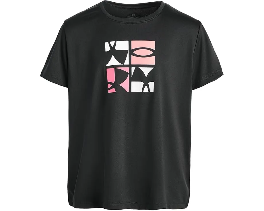 Футболка Under Armour Kids Tech Logo Graphic с коротким рукавом и круглой горловиной