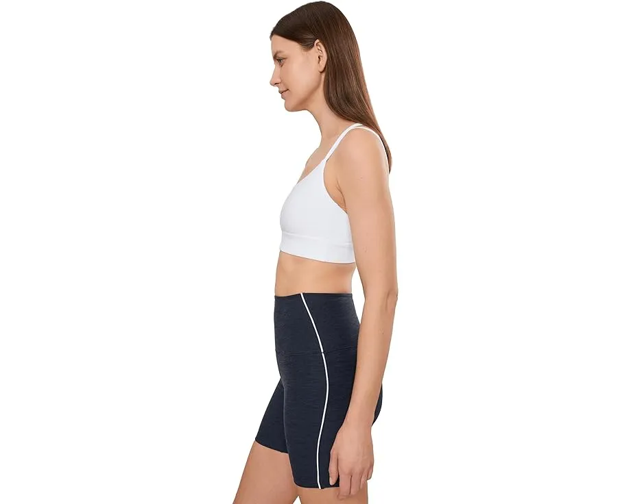 Beyond Yoga топ Spacedye Back To It Strappy Bra облачно-белого цвета