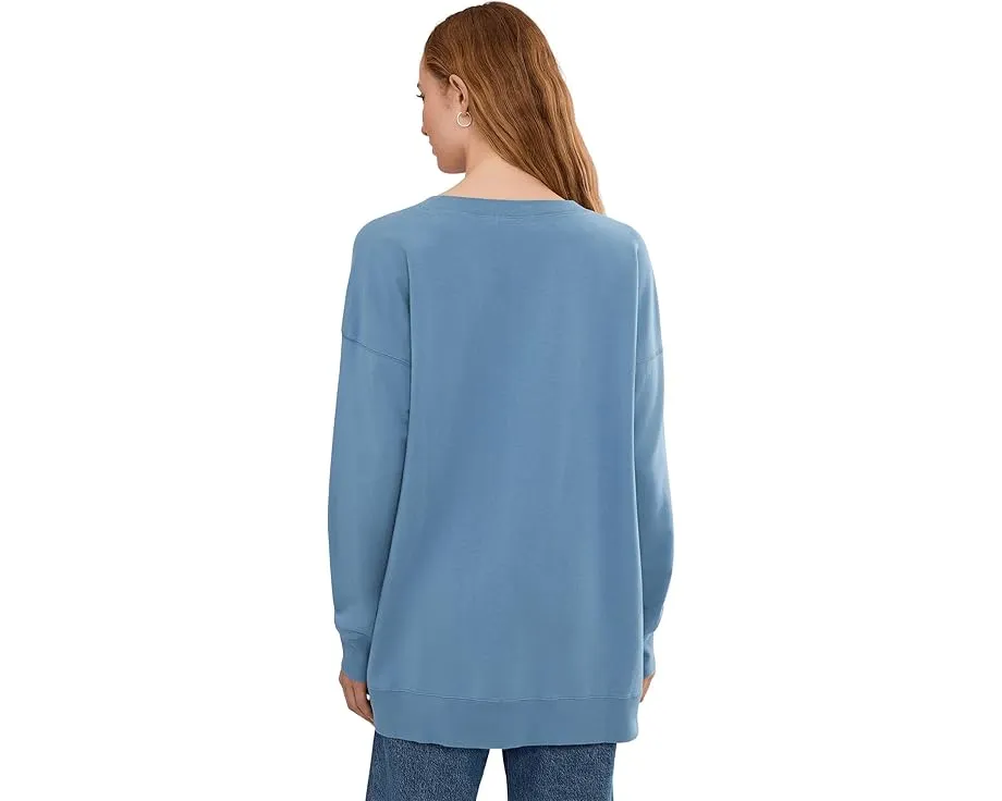 Свитшот Mod-o-doc с V-образным вырезом и длинными рукавами