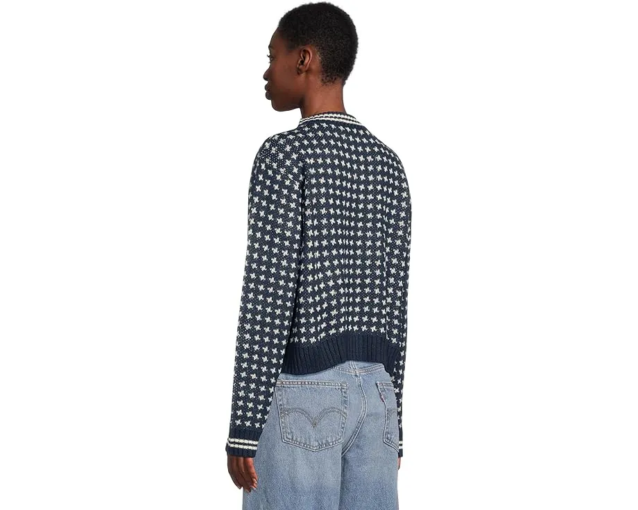 Свитер Starlight с жаккардовым узором и круглым вырезом