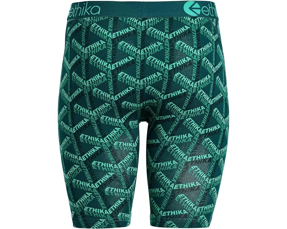 Трусы-плавки ethika Emerald Dynasty с эластичным поясом и принтом