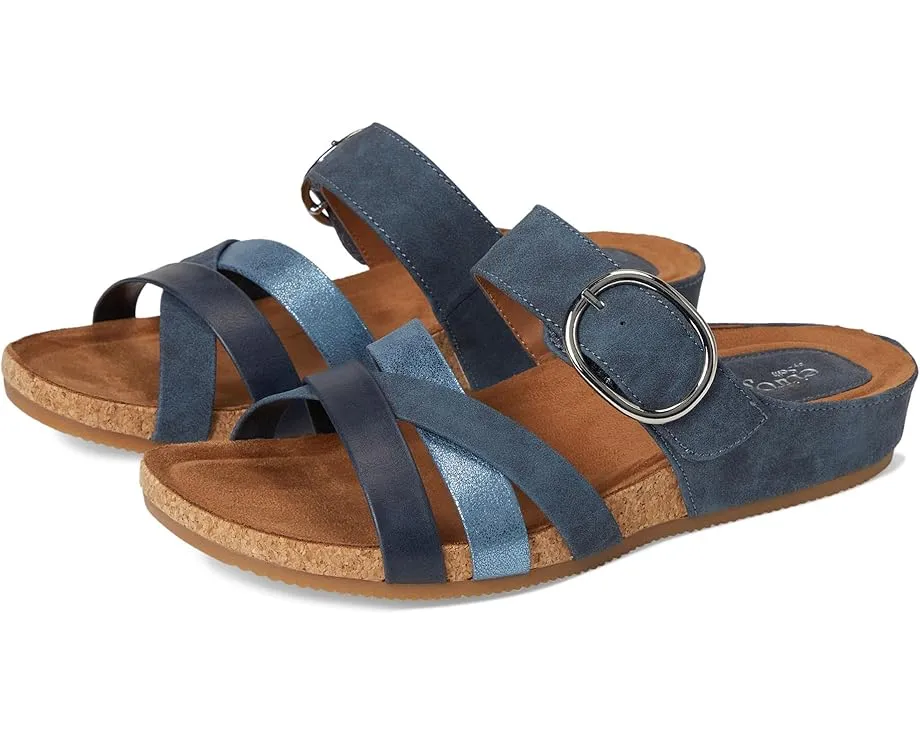 EuroSoft Genalyn босоножки на платформе с регулируемой застежкой и пробковой стелькой