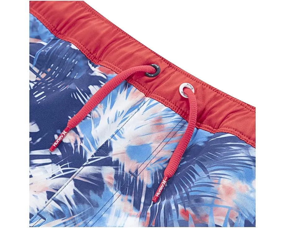 Плавки Hurley Kids Distorted Palm из переработанного полиэстера